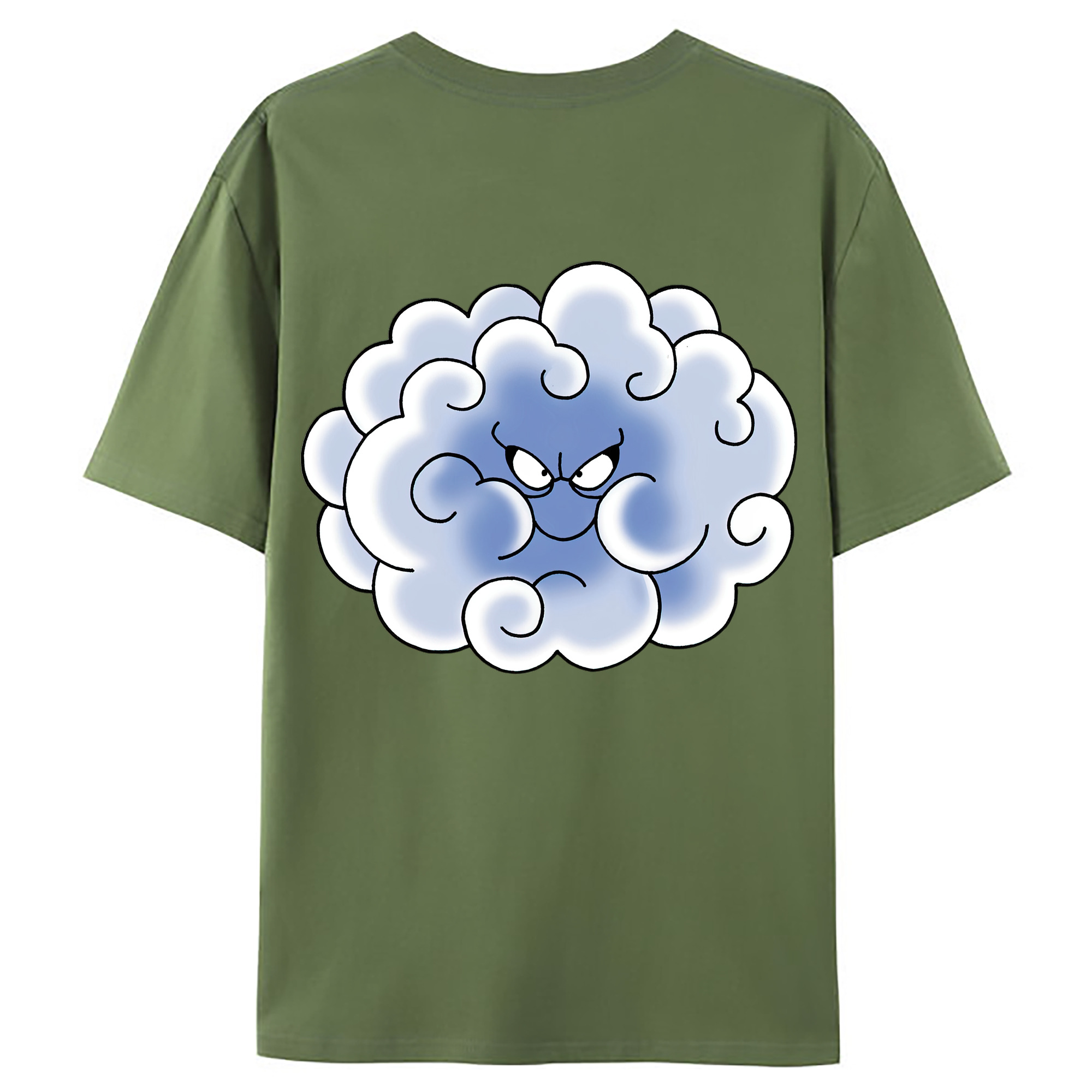 （画像用） ドラゴンクエスト Doragon Kuesuto Dragon Quest 綿100％ メンズ半袖Tシャツ（バックプリント） 通気性